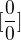 $[\frac{0}{0}]$