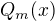 $Q_m(x)$