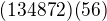 $(134872)(56)$