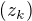 $(z_k)$