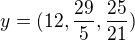 kopírovat do textarea $y=(12,\frac{29}{5}, \frac{25}{21})$