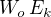 $W_o \, E_k$