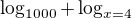 kopírovat do textarea $\log_{1000}+\log_{x=4}$