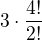 kopírovat do textarea $3\cdot\frac{4!}{2!}$