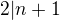 $2|n+1$