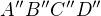 $A''B''C''D''$