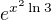 $e^{x^2\ln3}$