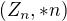 $( Z_n, *n)$