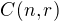 $C(n,r)$