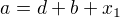 kopírovat do textarea $a = d+b+x_{1}$