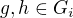$g,h\in G_i$