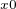 $_{x0}$
