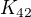 $K_{42}$
