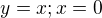 $y=x;x=0$