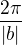 $\frac{2\pi}{|b|}$