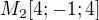 $M_{2}[4;-1;4]$