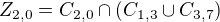 $Z_{2,0} = C_{2,0}\cap(C_{1,3}\cup C_{3,7})$