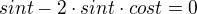 kopírovat do textarea $sin t-2\cdot sin t\cdot cos t=0$
