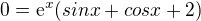 kopírovat do textarea $0=\mathrm{e}^{x}(sinx+cosx +2)$