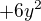 $+6y^2$