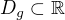 kopírovat do textarea $D_g\subset\mathbb{R}$