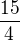$\frac{15}{4}$