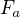 $F_{a}$