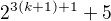 $2^{3(k+1)+1}+5$