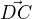 $\vec{DC}$