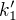 $k_{1}^{\prime}$
