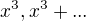 kopírovat do textarea $x^3, x^3+...$