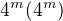 $4^{m} (4^{m } )$