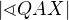 $|\sphericalangle QAX|$