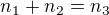 kopírovat do textarea $n_{1}+n_{2}=n_{3}$