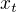 ${x}_t$