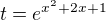 kopírovat do textarea $t=e^{x^2+2x+1}$