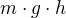 kopírovat do textarea $m\cdot g \cdot h $