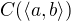 $C(\langle a, b\rangle)$