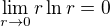 kopírovat do textarea $\lim_{r\to 0}r\ln r=0$