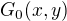 $G_0(x, y)$