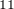 $^{11}$