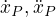 $\dot x_P, \ddot x_P$
