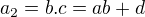 kopírovat do textarea $a_{2}=b.c=ab+d$