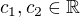 kopírovat do textarea $c_{1},c_{2}\in \mathbb{R}$