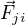$\vec F_{ji}$