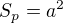 $S_{p}=a^2$