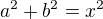 kopírovat do textarea $a^2+b^2=x^2$