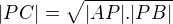 kopírovat do textarea $|PC|=\sqrt{|AP|.|PB|}$
