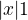 $|x|\lt1$