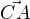 $\vec {CA}$